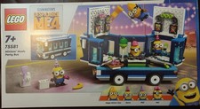 LEGO Despicable Me 4 Minions’ Music Party Bus 75581 - New - Sealed
