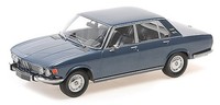 BMW E3 2500 1968 Blau Metallic Modellauto 155029200 Minichamps 1:18