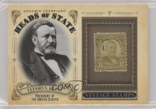 2020 Upper Deck Goodwin Champions Heads of State Stamp Relics Ulysses S Grant