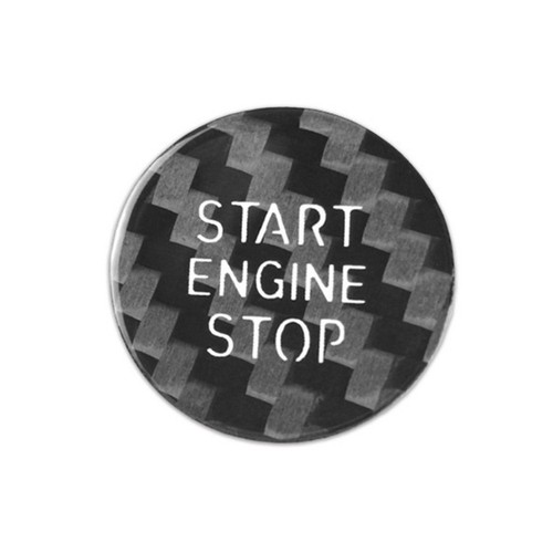 Elegant Black Start Stop Cover for BMW 3 Series 8 Series X5 Z4 Easy Fit - Picture 4 of 6