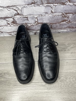Mephisto Air-Jet Black Leather Comfort Oxfords Casual Shoes Men s Sz 9M US/42EU