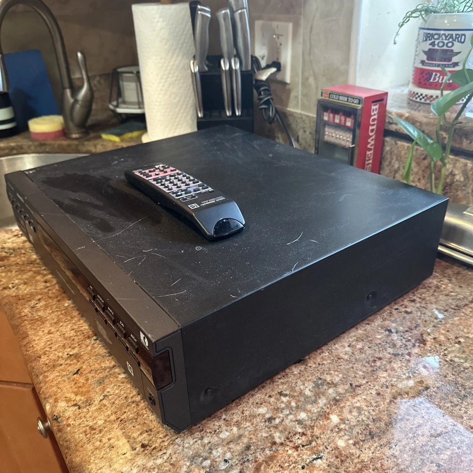 Vintage Kodak PCD-5850 5-disc CD Changer Digital PhotoCD Player with Remote RARE - Image 2 of 4