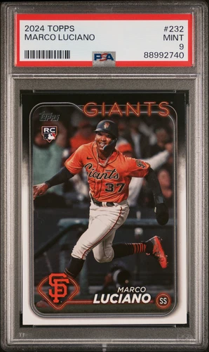 2024 Topps Marco Luciano #232 PSA 9