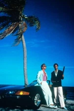 1984 Miami Vice Movie Poster Print Crockett Tubbs Don Johnson Police
