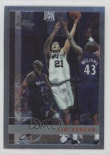 1997-98 Topps Chrome Tim Duncan #115 HOF 1o1v