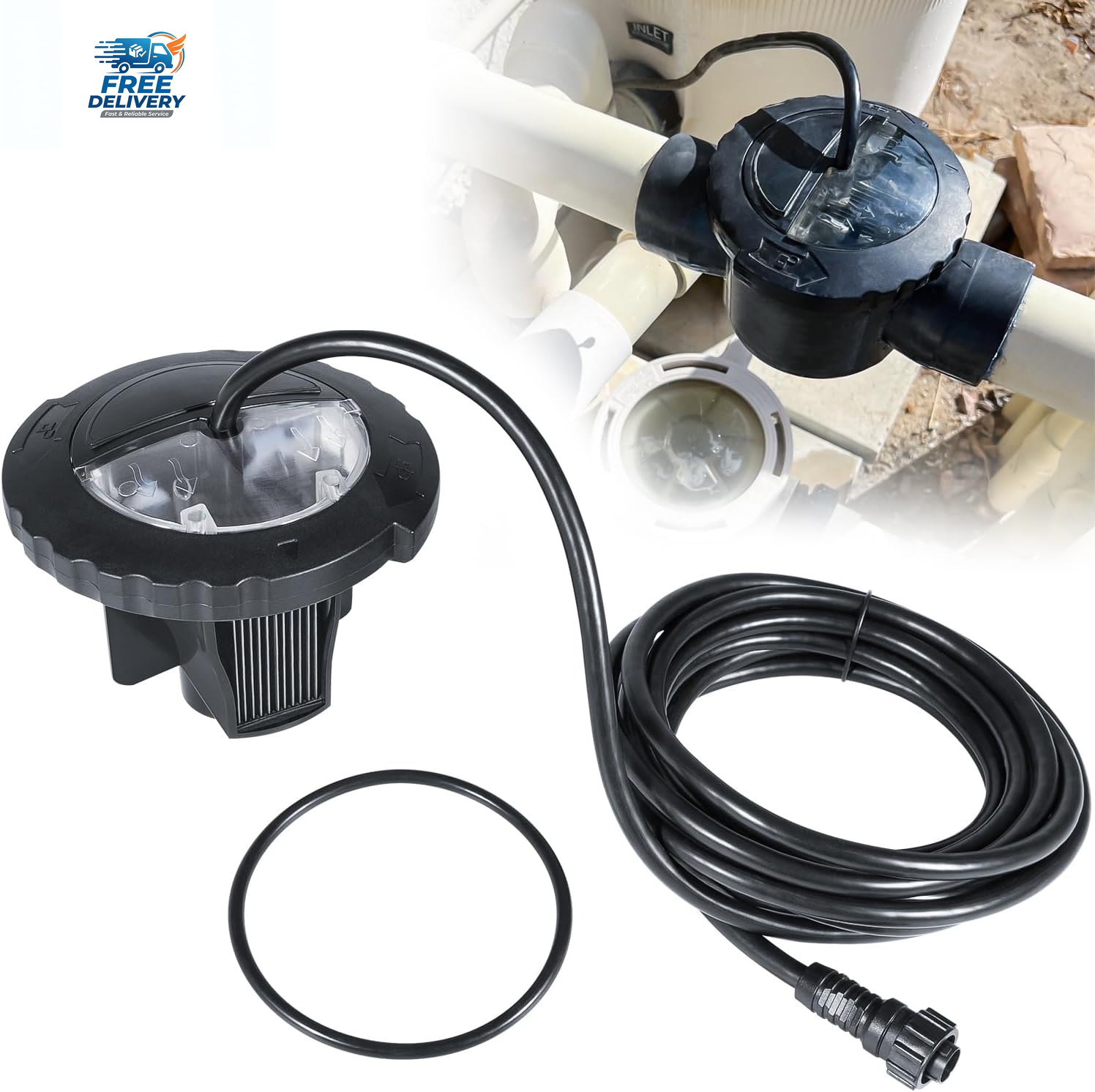 Salt Cell for Jandy TruClear R0693900 TRUCLEAR11K 11KU 35k Gal Upgraded Black