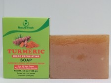 #1 Nature Fresh Original sapone micro esfoliante alla curcuma acido kogico 4,50 oz/127 g