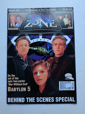 TV Zone Special #22 August 1996 - Babylon 5 Behind The Scenes Special