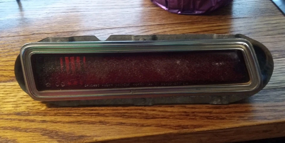 1970 - 71 Dodge Dart Side Marker Light Left Rear, OEM MOPAR - Image 3 of 4