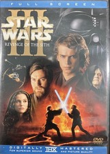 Star Wars, Episode III: Revenge of the Sith (DVD, 2-Disc Set, Full Screen)