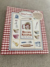 Betty Crocker Recipe Keeper Binder – From the Heart – New – Red Gingham