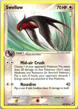 Swellow Uncommon EX Deoxys 49/107 NM on eBay