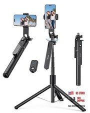71" Phone Tripod Selfie Stick, Portable Extendable Cell Phone Tripod 71-inch