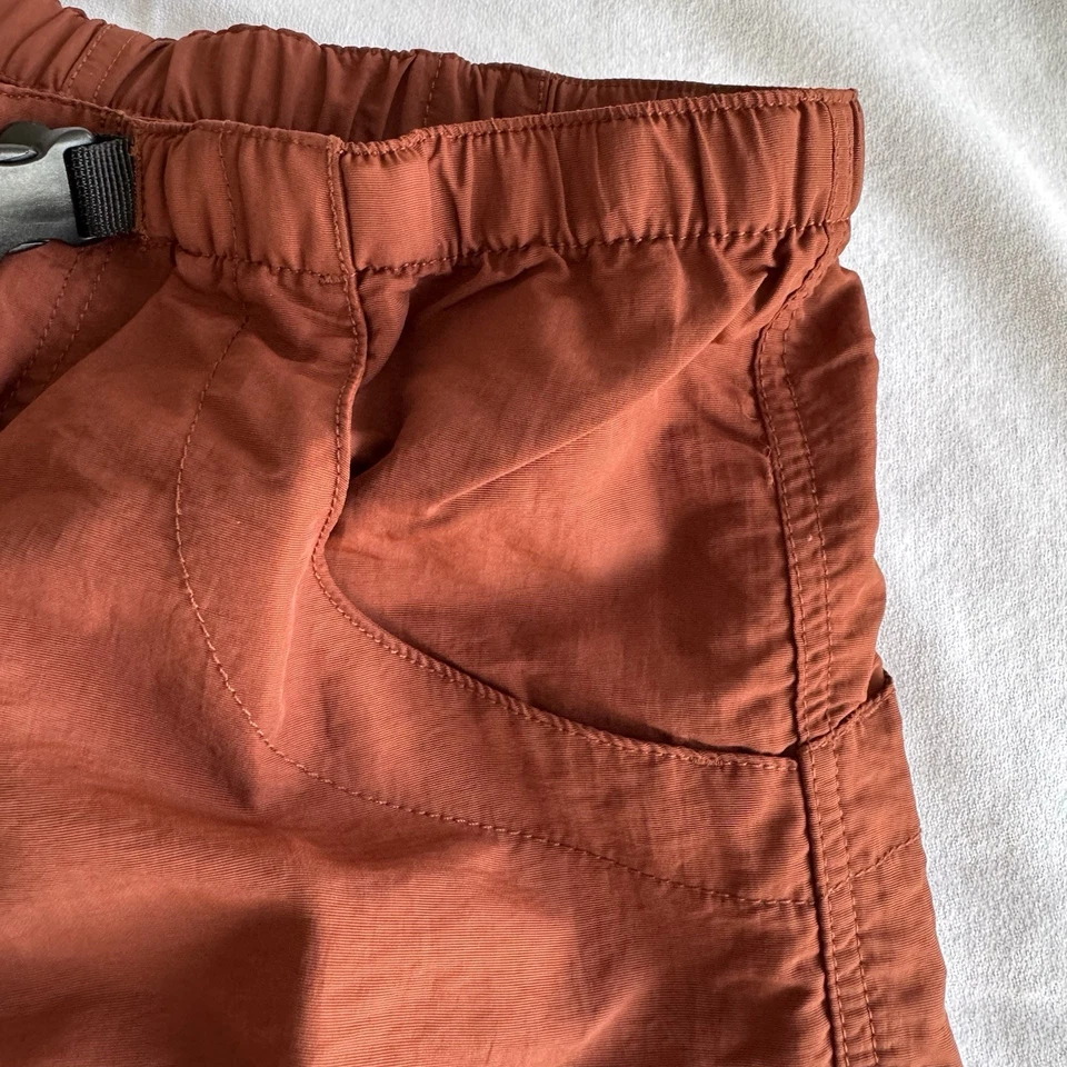 Pantalones Cortos Kavu Para Hombres Big Eddy Pantalones Cortos con Cinturón “Caoba Cereza” Naranja Oxidado Medianos Foto 4 de 4