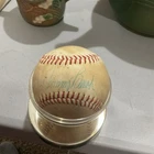 Johnny Bench Autographed Baseball Cincinnati Reds. No COA.