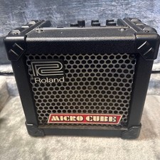 Roland Micro Cube Black Portable Battery Powered Guitar Combo Amplifier