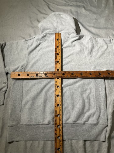 Sudadera con Capucha Vintage Notre Dame Oficial Hammes Book Store Para Hombre Mediana Gris Parche Y2K - Imagen 9 de 11