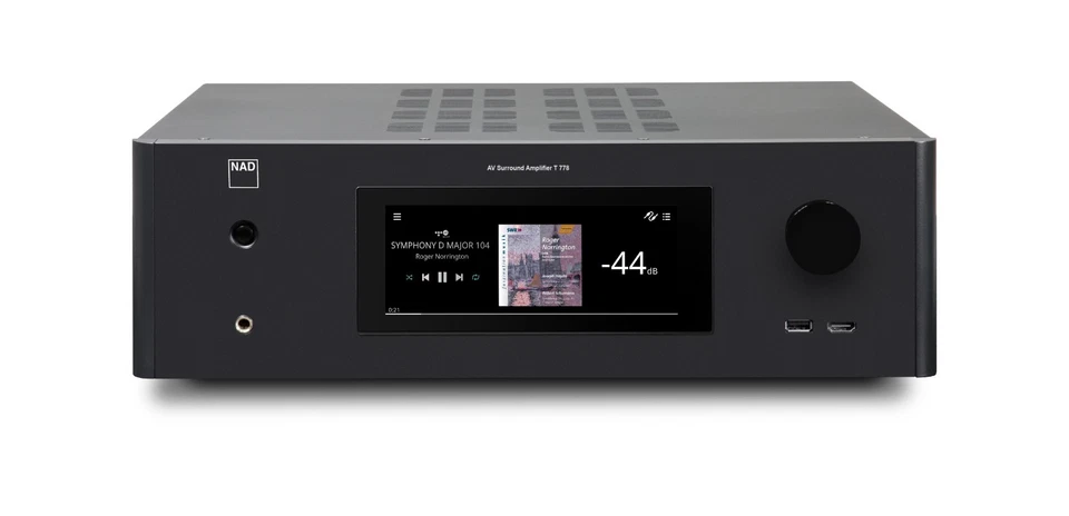 NAD T778 Surround 7.2.4 Heimkino AV-Receiver mit BluOS, 4K Ultra HD (gebraucht) - Bild 3 von 4