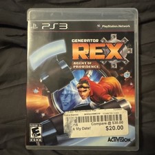 Generator Rex Agent of Providence (Sony Playstation 3, 2011) PS3 CIB Mint