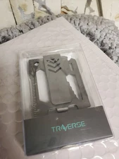 Traverse Bridger Money Clip Multitool New - Mini Wrench Ruler Screwdriver Pry