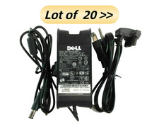 Lot of 20 Dell Laptop 65W Power Adapter Charger Latitude E7470 E7440 E7270 E6430