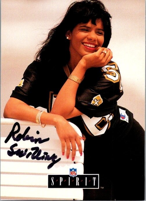 1992 -Robin Swilling- Pro Line Portraits Autograph/Signed/Auto Football Card #20