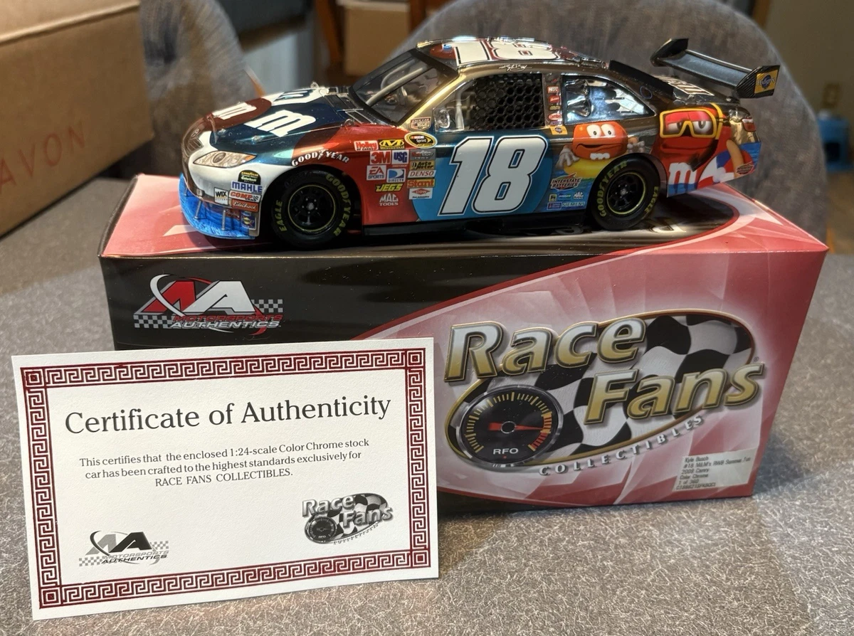 Kyle Busch Diecast Racing Cars 1:24 2008 Vehicle Year for sale | eBay