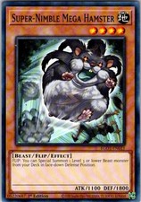 Super-Nimble Mega Hamster EGO1-EN011 Egyptian God Deck: Yu-Gi-Oh 1st Edition NM