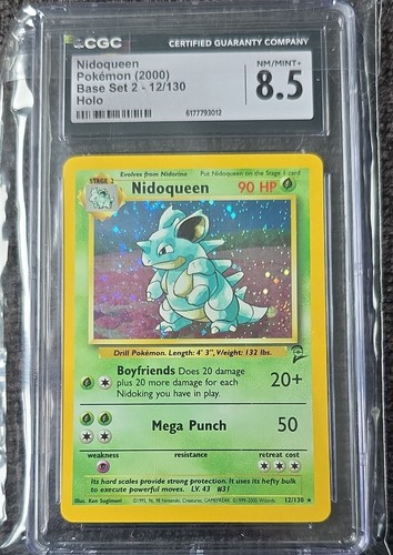 Nidoqueen graded CGC 8.5 for sale on eBay