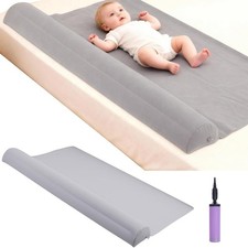 Inflatable Bed Barrier 148cm Foldable Portable Kids Baby Bed Barrier Fall Protec