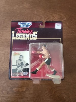Clean NIP 1995 Kenner Starting Lineup Joe Louis Timeless Legends Boxing