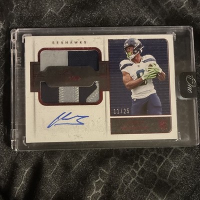 2022Panini One-RookiePatchAutographs Kenneth Walker III#40 Red /25 (AU, MEM, RC)
