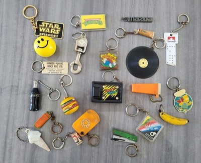Lot Of 22 Random Advertising Pop Culture Key Chains