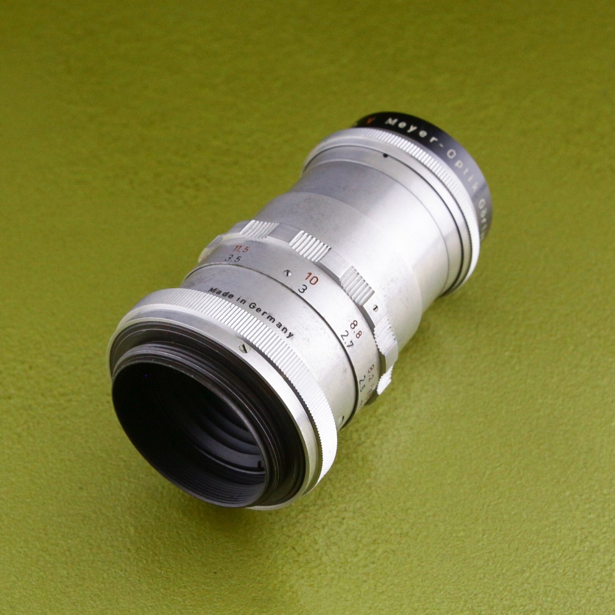 レンズ(単焦点) M42 TELEMEGOR 5.5/150 V MEYER-OPTIK M42, TELEMEGOR 5.5 / 150 red V, Meyer-Optik 5,5 Tele megor