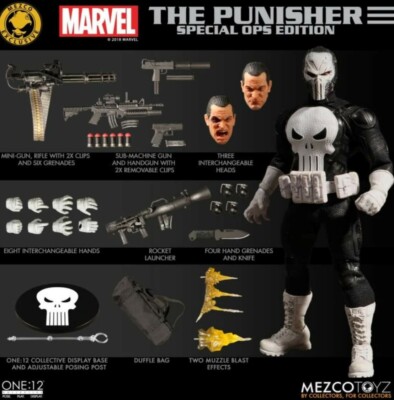 Mezco One:12 Punisher Spec Ops MDX (MISB) | eBay