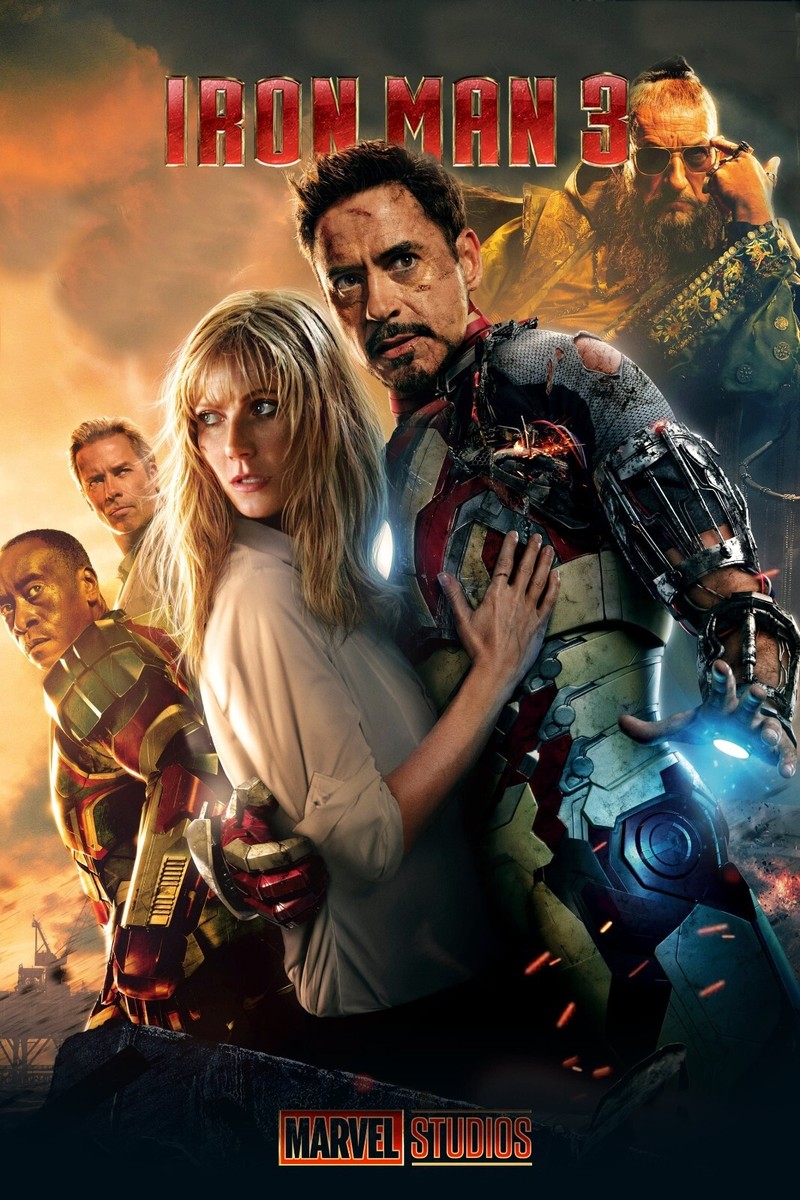 2013 Iron Man 3 Movie Poster 11X17 Tony Stark Robert Downey Jr