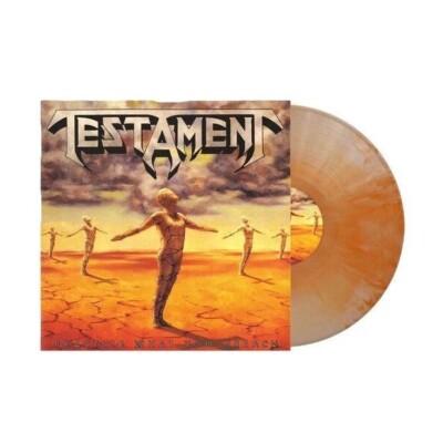 TESTAMENT, PRACTICE WHAT YOU PREACH Orange Bone Swirl COLORED Vinyl, NEW SEALED
