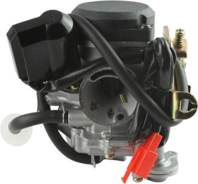 Vergaser für 4-Takt GY6 139QMB/QMA 50ccm Motor mit E-Choke und Benzinfilter