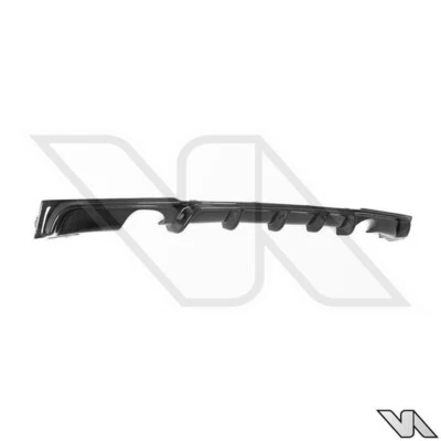 BMW SERIE 3 F30 F31 M SPORT DIFFUSEUR PERFORMANCE EN FIBRE DE CARBONE DOUBLE ... - Photo 1/4