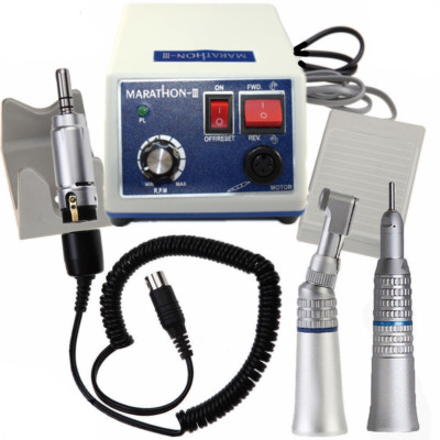 Zahnarzt Mikromotor 35K RPM Dental Marathon Straight& Contra Aangle Handstück DE