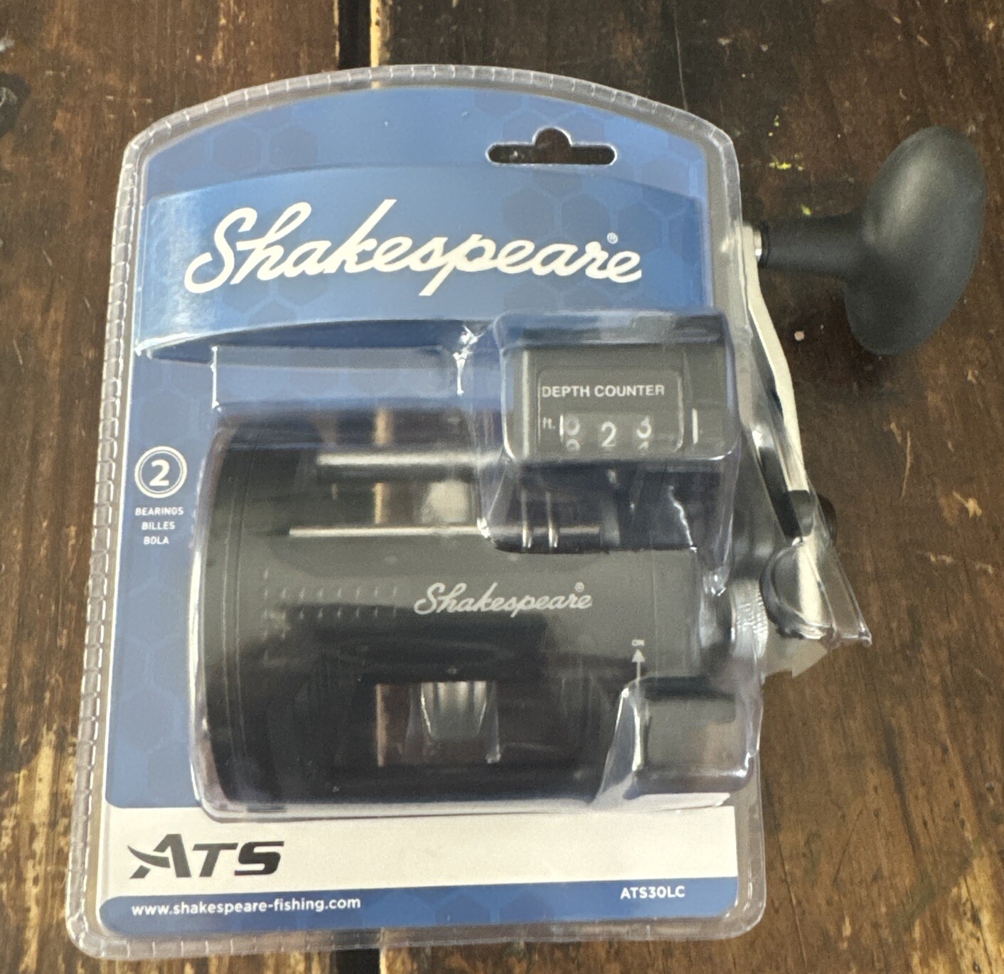 Shakespeare ATS30LCB Trolling Fishing Reel w/ Line Counter