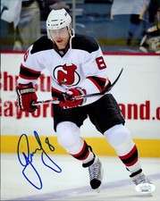 Dainius Zubrus New Jersey Devils Signed 8x10 Matte Photo JSA Authenticated