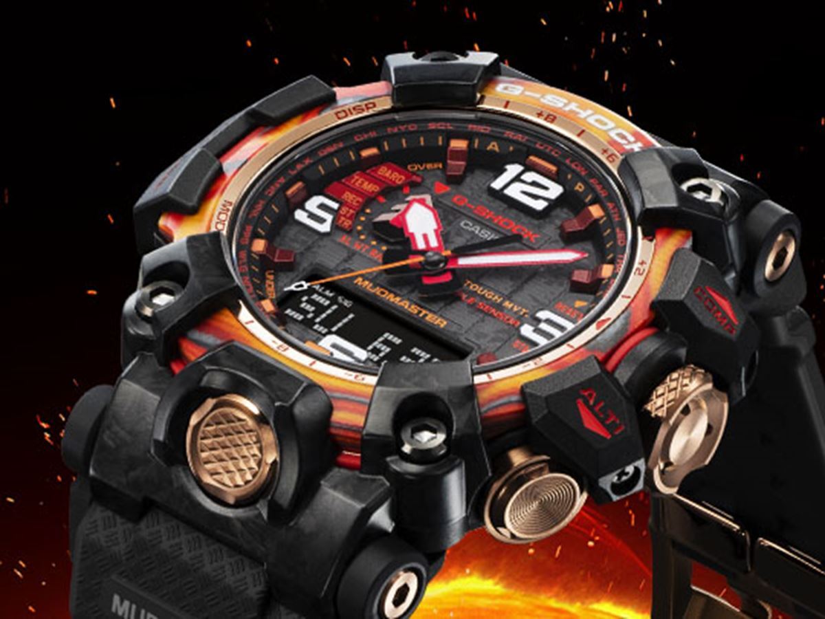 G-SHOCK Casio 40th Anniversary Flare Red Mudmaster GWG-2040FR-1AJR Japan  import