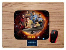 STAR TREK ORIGINAL SERIES CUSTOM DESIGN MOUSE PAD MOUSEPAD DESK MAT PC GAMING