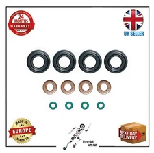 Seal Washer Oring Set Fuel Injector For Ford Transit Mk7 2.2 2.4 3.2 198176