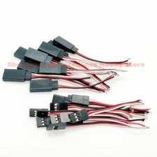 10Pairs Male Female Connector 50mm 26Awg 30Core Cable For Weld Servo RC Receiver