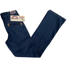 vintage wrangler arrow pockets straight leg jean size 26x30 NWT 70s NOS USA made