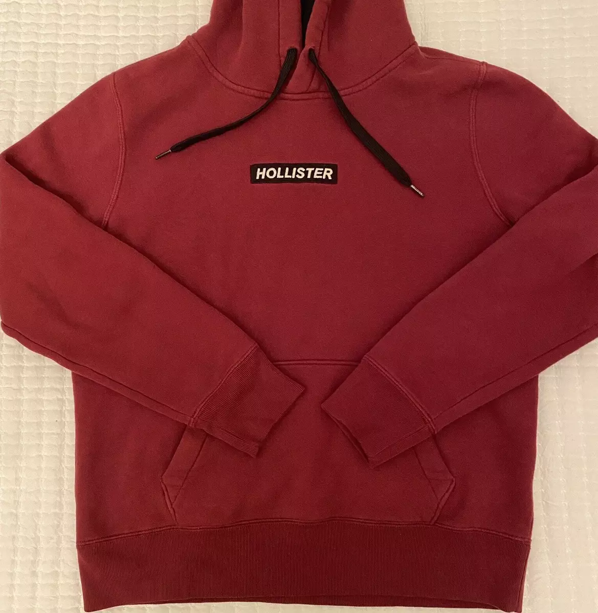 Hollister maroon best sale hoodie
