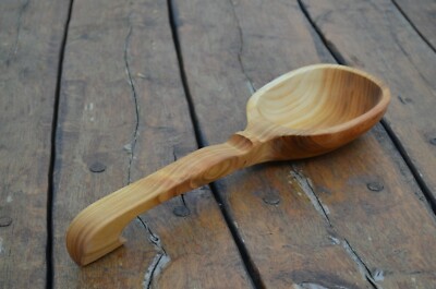 Wooden sauna scoop Wooden scoop Water ladle Spoon for a Bath and Sauna long hand