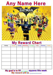 Batman Reward Chart